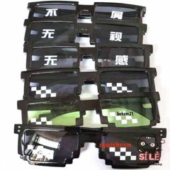 Mắt Kính Thug Life 6 Chấm - Kính Mắt Minecraft Siêu Ngầu Thời Trang Độc Đáo Cho Gamer - Phụ Kiện Đậm Cá Tính