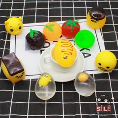 Đồ Chơi Bóp Nát Gudetama Squishy Trứng Lười Mochi - Giải Tỏa Căng Thẳng Slime Đáng Yêu cho Trẻ Em và Người Lớn