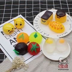 Đồ Chơi Bóp Nát Gudetama Squishy Trứng Lười Mochi - Giải Tỏa Căng Thẳng Slime Đáng Yêu cho Trẻ Em và Người Lớn