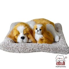 Túi Trang Trí Ô Tô Hình Chó Ngồi Sau - Khử Mùi Than Hoạt Tính Đáng Yêu, Phụ Kiện Dễ Thương Cho Xe Hơi, Gối Bông Hút Mùi