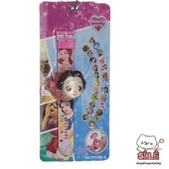 Đồng hồ điện tử trẻ em Siro Elsa - Mèo hoạt hình phát sáng dễ thương, đồ chơi cho bé gái và bé trai từ 3 tuổi trở lên