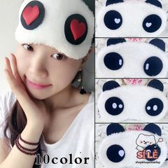 Bịt Mắt Ngủ Lông Nhung Gấu Trúc Dễ Thương, Hình Hoạt Hình Ngộ Nghĩnh, Thoải Mái Cho Giấc Ngủ, Phù Hợp Cho Du Lịch Và Nghỉ Trưa