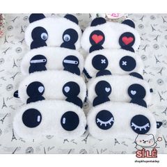 Bịt Mắt Ngủ Lông Nhung Gấu Trúc Dễ Thương, Hình Hoạt Hình Ngộ Nghĩnh, Thoải Mái Cho Giấc Ngủ, Phù Hợp Cho Du Lịch Và Nghỉ Trưa