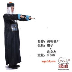 Trang Phục Cương Thi Halloween Dành Cho Người Lớn - Bộ Hóa Trang Kinh Dị Đầy Ma Quái cho Ngày Hội Hóa Trang