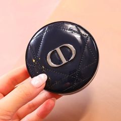 Vỏ Hộp Phấn Nước Dior Forever Glow Cushion Case Màu Xanh Than - Phụ Kiện Trang Điểm Sang Trọng Chính Hãng Dior