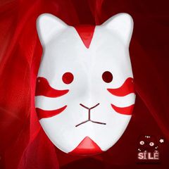 Mặt Nạ Hóa Trang Anbu Ninja Kakashi Đen/Xanh/Đỏ - Phụ Kiện Cosplay Naruto Độc Đáo, Đạo Cụ Tiệc Hóa Trang