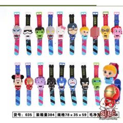 Đồng Hồ Kuromi Sanrio Dễ Thương Cho Trẻ Nhỏ - Đồng Hồ Hình Mèo Chất Liệu Nhựa, Phù Hợp Với Các Bé Yêu Thích Mèo