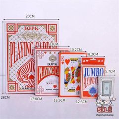 Bộ Bài Poker Khổng Lồ A4 - 7 Mẫu Thẻ Bài Tây Kích Thước Siêu Lớn, Chất Lượng Cao, Phù Hợp Chơi Bài, Biểu Diễn, Giảng Dạy