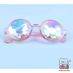 Kính Mát Tròn Vạn Hoa Thời Trang Unisex - Kính Đa Sắc Chất Lượng Cao, Phong Cách Xu Hướng Mới
