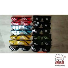 Kính Mắt Thug Life 6 Chấm Nhiều Màu - Phụ Kiện Thời Trang Gamer Độc Đáo, Thể Hiện Cá Tính, Hàng Đầu Mới Nhất 2021