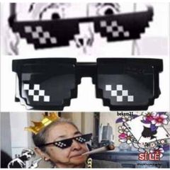 Kính Mắt Thug Life 6 Chấm Nhiều Màu - Phụ Kiện Thời Trang Gamer Độc Đáo, Thể Hiện Cá Tính, Hàng Đầu Mới Nhất 2021