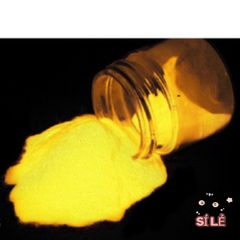 Bột Dạ Quang Màu Vàng 50g - Tỏa Sáng Trong Bóng Tối, Sử Dụng Trong Mỹ Thuật & Trang Trí Nội Thất, Phát Sáng 5-7 Giờ