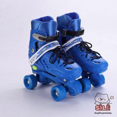 Giày Patin 4 Bánh Cân Bằng Cho Trẻ Em - An Toàn, Chất Chịu Được Đến 18 Tuổi - Giày Trượt Chất Lượng Cao, Tiện Lợi, Đổi Trả Trong 15 Ngày
