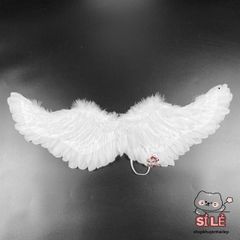 Trang phục Thiên Thần Trẻ Em - Cánh Thiên Thần với Dây Đeo Di Động cho Lễ Hội Halloween và Bữa Tiệc Hóa Trang