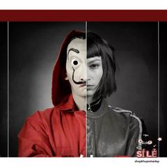 Khẩu Trang Money Heist Salvador Dali - Phụ Kiện Thời Trang Phim Hót, Bảo Vệ Sức Khoẻ Chống Sụn Mặt
