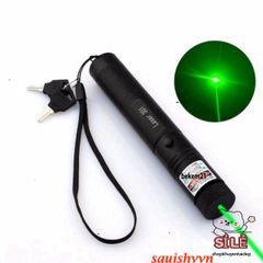 Bút Laser 303 - Đèn Laser Đa Năng Chống Nước 3 Chế Độ, Sạc 4800mAh, Ánh Sáng Xanh, Đỏ, Tím - Dụng Cụ Trình Chiếu và Du Lịch