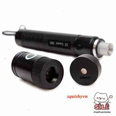 Bút Laser 303 - Đèn Laser Đa Năng Chống Nước 3 Chế Độ, Sạc 4800mAh, Ánh Sáng Xanh, Đỏ, Tím - Dụng Cụ Trình Chiếu và Du Lịch