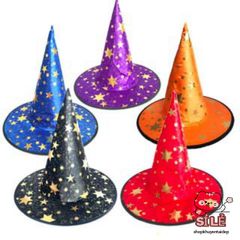 Bộ Trang Phục Phù Thủy Halloween Cho Trẻ Em - Áo Choàng Đen và Nón Phù Thủy Độc Đáo, Lưu Giữ Để Sử Dụng Năm Sau
