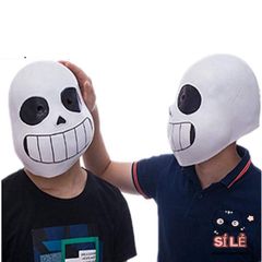 Mặt Nạ Cosplay Sans Halloween - Mặt Nạ Hóa Trang Undertale Độc Đáo và An Toàn cho Người Hâm Mộ