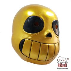 Mặt Nạ Cosplay Sans Halloween - Mặt Nạ Hóa Trang Undertale Độc Đáo và An Toàn cho Người Hâm Mộ