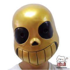 Mặt Nạ Cosplay Sans Halloween - Mặt Nạ Hóa Trang Undertale Độc Đáo và An Toàn cho Người Hâm Mộ