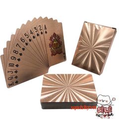 Bộ Bài Tây Mạ Vàng 24K Đặc Biệt Hình 100 Đô La - Sang Trọng Chống Nước Mang Tài Lộc Và May Mắn Cho Game Thủ
