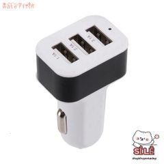 Bộ sạc ô tô 3 cổng USB 3.1A, 2.1A, 1.1A - Thiết bị sạc đa năng cho xe hơi, tiện ích di động cao cấp