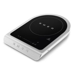 Bếp Từ Đơn SMEG PIC01WHMEU 2100W Màu Trắng - Bếp Từ Cao Cấp Với 9 Mức Công Suất & 3 Chương Trình Nấu Tự Động