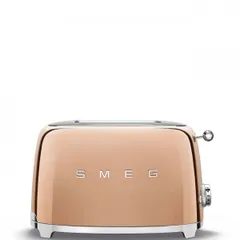 Máy Nướng Bánh Mỳ SMEG TSF01RGE - Thép Không Gỉ, 6 Cấp Độ Nướng, Khay Inox Tháo Rời, Chức Năng Đặc Biệt Cho Bữa Sáng Tuyệt Vời