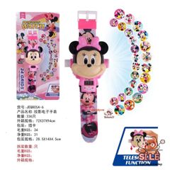 Đồng Hồ Điện Tử Dạ Quang Siro Elsa - Phụ Kiện Thời Trang Phim Hoạt Hình Cho Bé Gái & Bé Trai, Đồ Chơi Luôn Phát Sáng