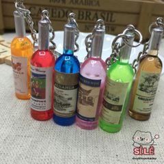 Móc Khóa Hình Chai Rượu Dễ Thương - Phụ Kiện Thời Trang Nhiều Màu, Quà Tặng Xinh Xắn Hàng Giá Sỉ