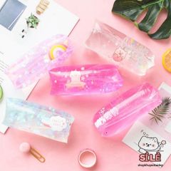 Túi trượt SQUEEZY GUDETAMA, đồ chơi giảm stress silicon, túi trơn màu sắc vui nhộn cho cả nam và nữ, quà tặng độc đáo