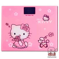 Cân Điện Tử Kitty & Cừu - Cân Sức Khỏe Chịu Lực 180KG, Thiết Kế Dễ Thương, Bảo Hành 1 Năm, Phù Hợp Gia Đình