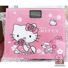 Cân Điện Tử Kitty & Cừu - Cân Sức Khỏe Chịu Lực 180KG, Thiết Kế Dễ Thương, Bảo Hành 1 Năm, Phù Hợp Gia Đình