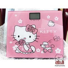 Cân Điện Tử Kitty & Cừu - Cân Sức Khỏe Chịu Lực 180KG, Thiết Kế Dễ Thương, Bảo Hành 1 Năm, Phù Hợp Gia Đình