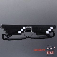 Kính Mát Thug Life UV400 - Phụ Kiện Thời Trang Unisex Cho Nam Nữ, Kính Chống Nắng Hài Hước Dành Cho Game Thủ và Fan Meme