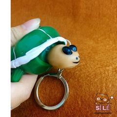 Móc Khóa Hình Rùa Hello Kitty Đáng Yêu - Charm Balo Túi Xách Ngộ Nghĩnh, Quà Tặng Dễ Thương Cho Fan Hâm Mộ