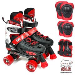 Giày Trượt Patin 2 Hàng Bánh Cao Cấp - Combo Balo & Bộ Bảo Hộ cho Bé & Người Lớn - An Toàn và Bền Bỉ cho Những Cuộc Phiêu Lưu