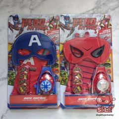 Set Hóa Trang Người Nhện Cho Bé Trai - Bộ Áo Choàng Siêu Anh Hùng Kèm Mặt Nạ Thích Hợp Cho Halloween và Sinh Nhật