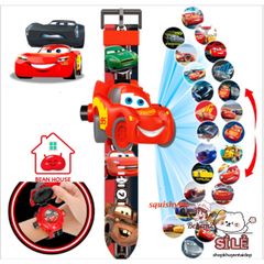 Đồng Hồ Chiếu Hình 3D Siêu Nhân Người Nhện cho Bé - Phụ Kiện Thời Trang Độc Đáo và Đồ Chơi An Toàn