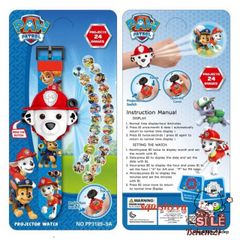 Đồng Hồ Chiếu Hình 3D Siêu Nhân Người Nhện cho Bé - Phụ Kiện Thời Trang Độc Đáo và Đồ Chơi An Toàn