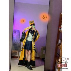 Bộ Trang Phục Phù Thủy Bắt Ma & Đạo Sĩ Huyền Bí - Cosplay Halloween Phù Hợp Cho Người Lớn, Mặt Nạ & Phụ Kiện Có Sẵn