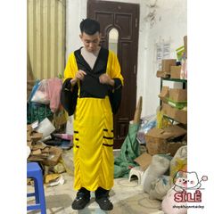 Bộ Trang Phục Phù Thủy Bắt Ma & Đạo Sĩ Huyền Bí - Cosplay Halloween Phù Hợp Cho Người Lớn, Mặt Nạ & Phụ Kiện Có Sẵn