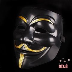 Mặt Nạ Đen Bóng Hacker 2021 - Phụ Kiện Hóa Trang Đẳng Cấp Cho Tiệc Halloween và Lễ Hóa Trang
