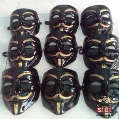 Mặt Nạ Đen Bóng Hacker 2021 - Phụ Kiện Hóa Trang Đẳng Cấp Cho Tiệc Halloween và Lễ Hóa Trang