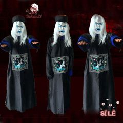 Bộ trang phục Cương Thi Trung Hoa - Hóa trang lính thời Nhà Thanh cho trẻ em - Đồ diễn Halloween, cosplay thú vị
