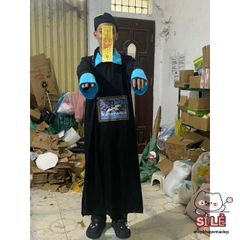 Bộ trang phục Cương Thi Trung Hoa - Hóa trang lính thời Nhà Thanh cho trẻ em - Đồ diễn Halloween, cosplay thú vị