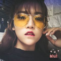 Kính Mắt Ban Đêm Chống Chói Polarized - Gọng Thời Trang Ôm Mặt, Phong Cách Nam Du Lịch (Màu Vàng)