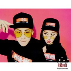 Kính Mắt Ban Đêm Chống Chói Polarized - Gọng Thời Trang Ôm Mặt, Phong Cách Nam Du Lịch (Màu Vàng)