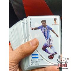 Combo 50 Ảnh Thẻ Cầu Thủ Bóng Đá Huyền Thoại - Quà Tặng Thú vị, Chất Liệu PVC Cao Cấp, Kích Thước 8.8x6.3cm